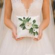 Ringkissen Hochzeit Vintage Creme Weiß Spitze Braut Traukissen  2