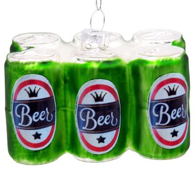 Christbaumschmuck Bier Bierdosen Glas Baumschmuck Weihnachtsbaumschmuck Adventskalender