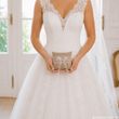 Ringkissen Vintage aus Jute mit Spitze & Holzherz - ideal für rustikale & Boho Hochzeit 2