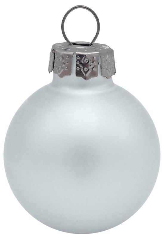 Christbaumschmuck Weihnachtskugeln Glas 16 Stück Ochsenblut 35mm – Klassische Weihnachtsbaumkugeln