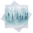 Winterliche Motivservietten Winteridyll Salbei Mint Papierserviette Lunchserviette Weihnachten Tischdeko 20 Stück 1