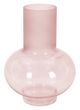 Blumenvase Rosa Vase Moderne Form Dekovase Tischdeko ca. 24cm Hoch 1