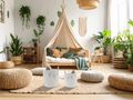 Aufbewahrung Körbe – 2er Set Stoffkörbe mit Katzenmotiv für Kinderzimmer Spielzimmer Wartezimmer 2