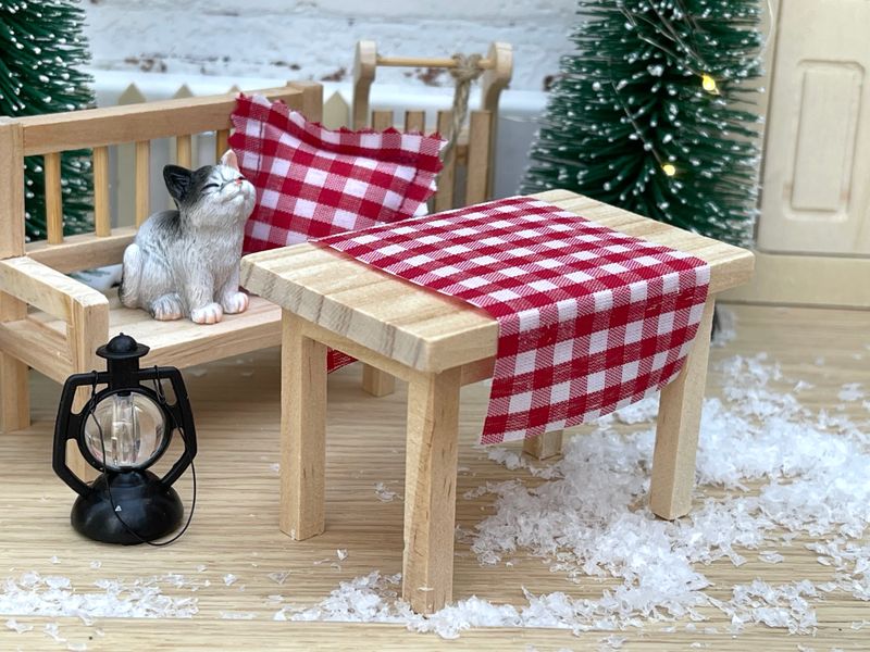 Kehongdun Wichtel Zubehör Set - LED Puppenhaus Accessoires Für Weihnachtsdekoration