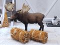 Stroh Miniatur Strohbündel Reisstroh Deko Wichteltür Puppenhaus Weihnachten Krippen 4