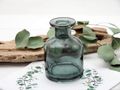 Vase Grün Eukalyptus aus Glas als Deko für Greenery-Hochzeit Geburtstag Kommunion Konfirmation 3
