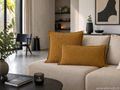 Kissen Dekokissen Couchkissen Braun Polyester Sofakissen 45x45cm 50x30cm 2