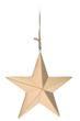 Stern Christbaumschmuck Hängedeko Gold Weihnachten 16 cm 3