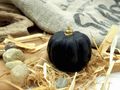 Kürbis Kerzen in Schwarz als Deko für Garten Veranda  Stimmungsvolle Lichtakzente im Oktober & November 6