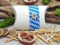  Oktoberfest Gastgeschenken mit Raute Band, Brezel und Edelweiß  2