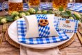 Oktoberfest Gastgeschenken mit Raute Band, Brezel und Edelweiß - 2 Stück handgefertigt von ZauberDeko 2