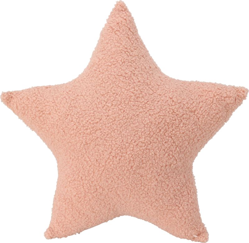 Kissen Stern Rosa Kinderzimmer Zierkissen Deko 40cm Ø