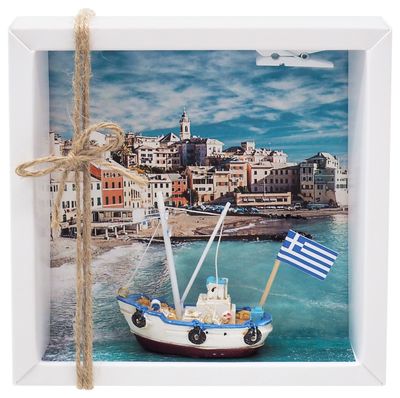 Geldgeschenk Verpackung Griechenland Boot Urlaub Reise Geburtstag Hochzeit