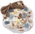 Tischdeko Streudeko Maritim MIX Sand Schnecken Seesterne Korallen Seil Deko 750g 1