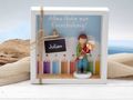 Geschenk  Einschulung Schulanfang Schule Junge Geldgeschenk personalisiert mit NAME 2