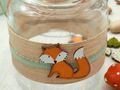 Deko Tischdeko SET Kindergeburtstag Fuchs mit Windlichter, Streudeko, Servietten, Tischband und Fuchs Aufsteller 5
