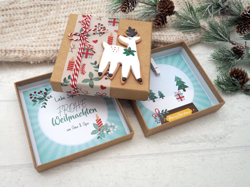 Weihnachtskarten Rentier - Online Shop I