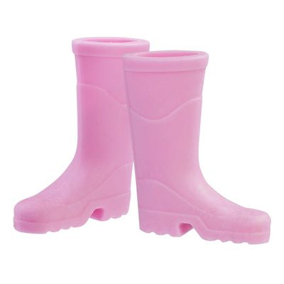 Wichtel Zubehör Gummistiefel PINK Rosa Wichteline Miniatur Puppenhaus Set 1 Paar