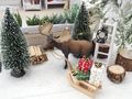 Wichtel SET Heilig Abend Weihnachtsbaum mit Geschenken Puppenhaus Basteln Geschenk Weihnachtern 3