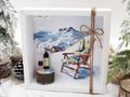 Geldgeschenk Verpackung für Winterurlaub, Winter - Wellness, Alpen-Auszeit, Auszeit in den Bergen 3