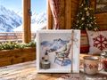 Geldgeschenk Verpackung Wandern Schnee Winterurlaub Rucksack Reise Urlaub Gutschein Berghütte 3