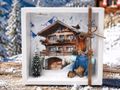 Geldgeschenk-Verpackung Winterurlaub Urlaub in Bergen - Österreich Dänemark Schweiz Slowenien Andorra Alpen 2