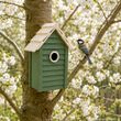 Vogelhaus Holz Grün – Nistkasten Vogelhäuschen Garten Deko Kiefernholz 4