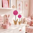 Deko Blume Mangoholz Pink – Aufsteller in zwei Größen 2