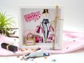 Originelle Verpackung für Geld- oder Gutscheingeschenke – Shopping Design Pink mit Namenspersonalisierung 2