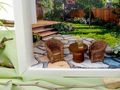 Geldgeschenk Garten Geld Zuschuss Gutschein Verpackung Gartenprojekt Blumen Gartenmöbel  3