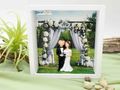 Geldgeschenk zum 25. Hochzeitstag Geschenk zur silbernen Hochzeit Silberhochzeit Gutscheinverpackung 2