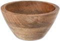 Schüssel Schale Mangoholz Rund Tischdeko Küche Snack Ø 14cm 7cm H 1