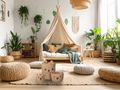 Aufbewahrungskorb- SET Seegras mit Bärengesicht & Deckel mit Bärenohren - ideal für Skandi oder Boho Kinderzimmer  2