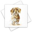 Servietten Hund Dackel Rauhaardackel Braun Deko Tischdeko 33 x 33 cm 20 Stück 1