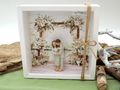 Geldgeschenk Hochzeit Boho Vintage Geschenk Verpackung Reise Flitterwochen Meer 2