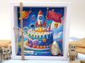 Personalisiertes Geldgeschenk Astronaut Rakete Geburtstag Torte 2