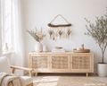 Deko Aufhänger Holz Ast mit Rinde und Hacken zum Dekorieren - Badezimmer, Flur, Wohnzimmer, Fenster, Schaufenster 3