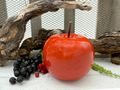 Deko Apfel Rot Dekoapfel Keramik Obst Herbstdeko Dekoration Weihnachtsdeko Küche 5