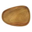 Tablett Akazienholz Serviertablett Holz kleine Servierplatte Küchentablett für Couchtisch Café Restaurant 22 x 16 cm 1