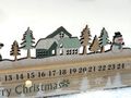 Adventsleiste - Adventskalender  Weihnachtsdeko für Wohnzimmer, auf der Fensterbank, im Eingangsbereich oder als Geschenk 4