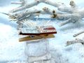 24 Holzklammern mit Wichtelmotiven und Zahlen 4