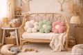 Blumenkissen Schmusekissen Dekokissen Kissen Deko - für Wohnzimmer Schlafzimmer Kinderzimmer Garten  4