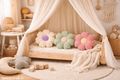 Kissen Blume Dekokissen Blumenkissen Zierkissen Stuhlkissen Mädchen Kinderzimmer 3