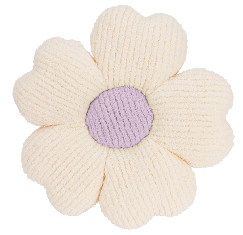Weiches Kissen in Blumenform für kuschelige Momente und Deko Akzente im Schlafzimmer, Kinderzimmer & Wohnzimmer