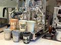 Moderne Espressotasse aus Porzellan in 6 Farben Creme, Grau, Anthrazit, Schwarz, Mint, Braun & 3 Motiven 2