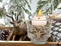 Handgefertigtes Windlicht & Teelicht-Set – rustikale Geschenkidee für Jäger, Männergeburtstag, Wildessen, Herbst, Winter & Weihnachten 4