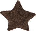Kissen Dekokissen Sternform Zierkissen Sofakisse für Heimdekoration Braun, Dunkelbraun oder Wollweiß 4
