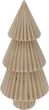 Deko Weihnachtsbaum Tannenbaum Holz geriffelt Creme Weiß Anthrazit Tischdeko Winter 15cm H  7