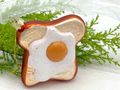 Christbaumschmuck Toast-Spiegelei - lustige Geschenkidee für Kollegen, Mitarbeiter oder Freunde für Weihnachten 4