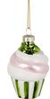 Christbaumschmuck Cupcake Muffin Lindgrün Grün Glitzer Weihnachten Ornament Anhänger Deko 1